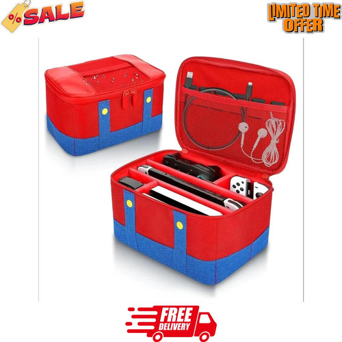 Large mario travel bag - large,
