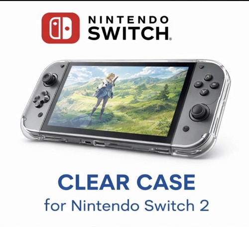 Clear case for nintendo - clear,